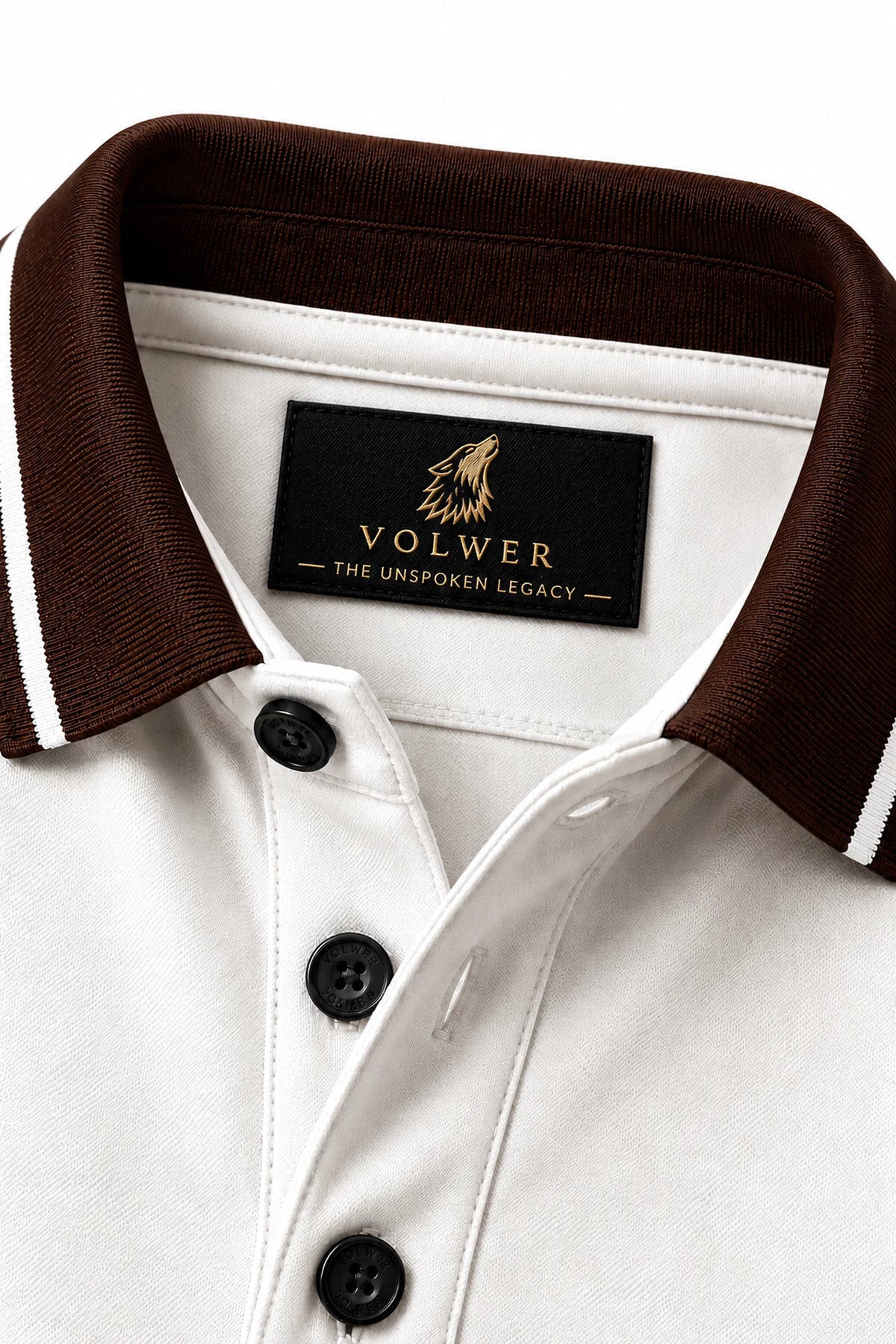 VOLWER Ivory White Polo