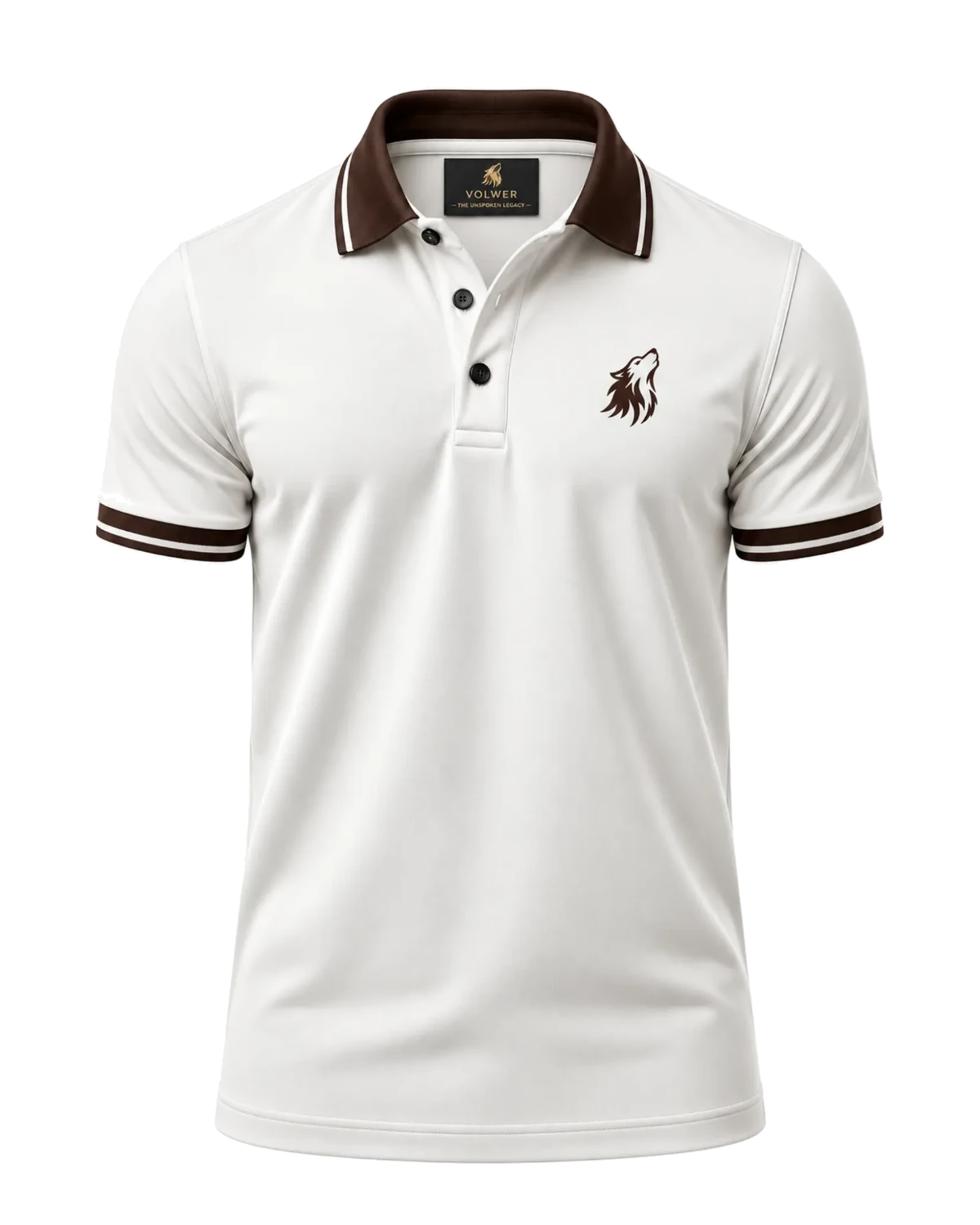VOLWER Ivory White Polo